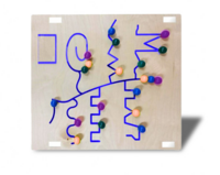 Панель-лабиринт «Петляющие дорожки» - fgospostavki.ru - Казань