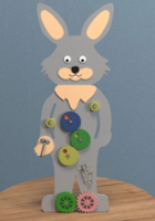 Бизиборд «Пасхальный кролик» - fgospostavki.ru - Казань