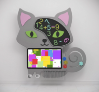 Интерактивный бизиборд с программным логопедическим комплексом и элементами «Кошечка» - fgospostavki.ru - Казань