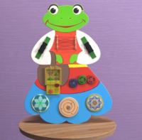 Бизиборд «Лягушка» - fgospostavki.ru - Казань