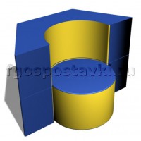 Шестигранное кресло-пуф ВИК - fgospostavki.ru - Казань