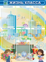 Стенд "Жизнь класса" Вариант 2 - fgospostavki.ru - Казань