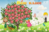 Стенд "Наш класс" Вариант 3 - fgospostavki.ru - Казань
