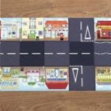 Коврик для программируемого мини-робота Bee-Bot "Город" - fgospostavki.ru - Казань