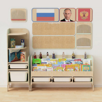 Средний уголок патриотического воспитания в группе ДОУ - «Родина моя» - fgospostavki.ru - Казань