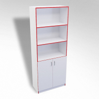 Стеллаж полуоткрытый А-310 ТР ЛДСП - fgospostavki.ru - Казань