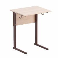 Стол ученический одноместный на прямоугольной трубе - fgospostavki.ru - Казань