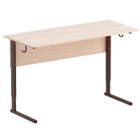 Стол ученический двухместный регулируемый (прямоугольная труба) - fgospostavki.ru - Казань