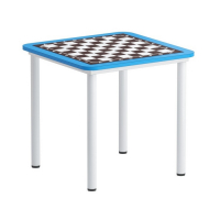 Шахматный стол на металлокаркассе - fgospostavki.ru - Казань