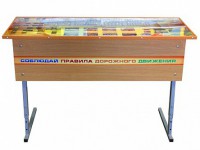 Комплект двухместного стола со стульями для детских автоклассов - fgospostavki.ru - Казань