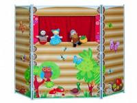 Учебный комплект "Домашний театр" с тематическими фигурками для представлений - fgospostavki.ru - Казань