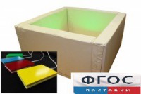 Сухой бассейн интерактивный с клавишами управления (217х217х66 сантиметров) - fgospostavki.ru - Казань