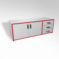 Тумба-пенал горизонтальная ТР ЛДСП  - fgospostavki.ru - Казань