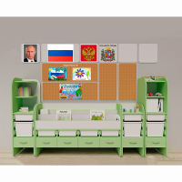 Уголок патриотического воспитания для дошкольников "Россия" Максимальный - fgospostavki.ru - Казань