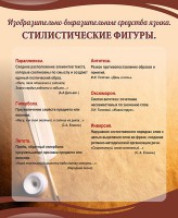 Стенд "Стилистические фигуры" Вариант 2 - fgospostavki.ru - Казань