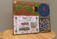 Бизиборд «Для девочек» - fgospostavki.ru - Казань