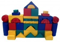 Мягкий модуль-конструктор "Замок" (33 элемента) - fgospostavki.ru - Казань