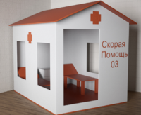 Игровой домик «Скорая помощь» - fgospostavki.ru - Казань