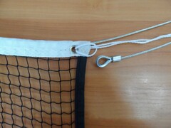 Сетка для бадминтона с тросом (1,5 миллиметра) - fgospostavki.ru - Казань