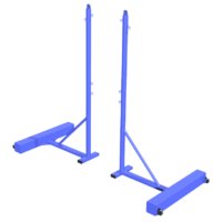 Стойка для бадминтона передвижная с противовесом (2 штуки) - fgospostavki.ru - Казань