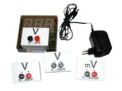 Вольтметр демонстрационный цифровой (с гальванометром) ВДЦ-1С - fgospostavki.ru - Казань