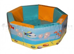 Сухой бассейн восьмигранный с шелкографией - fgospostavki.ru - Казань