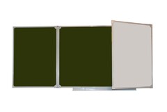 Доска аудиторная трехэлементная магнитная комбинированная эмалированная (3000*1000) - fgospostavki.ru - Казань