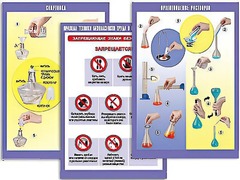 Комплект таблиц справочно-инструктивных по химии (матовая ламинация) - fgospostavki.ru - Казань