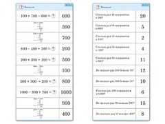 Комплект карточек (10) "Обучающий калейдоскоп. Трехзначные числа" - fgospostavki.ru - Казань