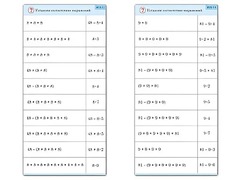 Комплект карточек (10) "Обучающий калейдоскоп. Умножение на 7, 8 и 9" - fgospostavki.ru - Казань