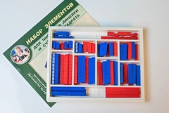 Набор элементов для числовой линейки и счетного квадрата - fgospostavki.ru - Казань