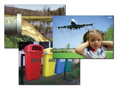 Модель-аппликация "Воздействие человека на окружающую среду" (ламинированная) - fgospostavki.ru - Казань