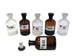 Набор склянок для растворов 250 миллилитров (с притертой пробкой) - fgospostavki.ru - Казань