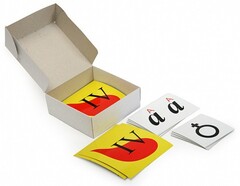 Модель-аппликация "Генетика групп крови" (демонстрационный набор из 24 карт) - fgospostavki.ru - Казань