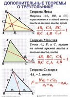 Комплект таблиц Треугольники (19 таблиц) - fgospostavki.ru - Казань