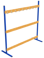 Стеллаж для лыж на 10 пар лыж - fgospostavki.ru - Казань