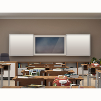 «Фибоначчи» - Интерактивная раздвижная доска с магнитно-маркерной поверхностью - fgospostavki.ru - Казань