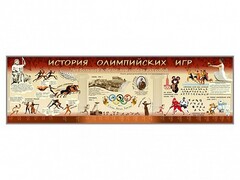 Настенное полотно "История Олимпийских игр" - fgospostavki.ru - Казань
