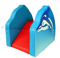 Горка "Дельфин" мини для сухого бассейна - fgospostavki.ru - Казань