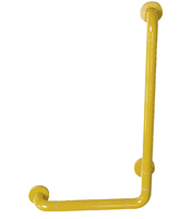 Поручень опорный L-образный вертикальный (желтый) - fgospostavki.ru - Казань