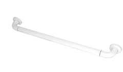 Поручень прямой с антибактериальным покрытием (белый) - fgospostavki.ru - Казань