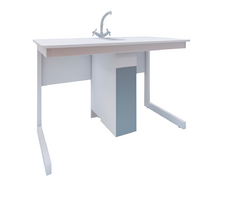 Стол ученический для кабинета химии двухместный - fgospostavki.ru - Казань