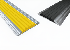 Алюминиевая полоса с резиновой вставкой 1330 миллиметров - fgospostavki.ru - Казань