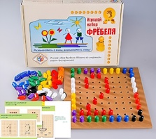 Игровой набор Фребеля "Мозаика со шнуровкой" (серия "Эксперимент") - fgospostavki.ru - Казань