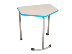 Стол мобильный модульный трапециевидный FLEXY с антивандальной кромкой - fgospostavki.ru - Казань