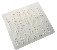 Пособие для слабовидящих детей - Рельефно-точечный шрифт Брайля - fgospostavki.ru - Казань