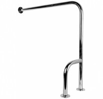 Поручень стационарный Г-образный (правая) - fgospostavki.ru - Казань