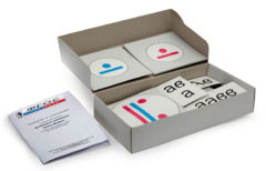 Модель-аппликация "Дигибридное скрещивание. Законы Менделя" (набор из 84 карт) - fgospostavki.ru - Казань