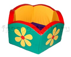 Сухой бассейн шестигранный "Ромашка" - fgospostavki.ru - Казань