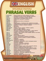 Стенд "Фразовые глаголы" - fgospostavki.ru - Казань